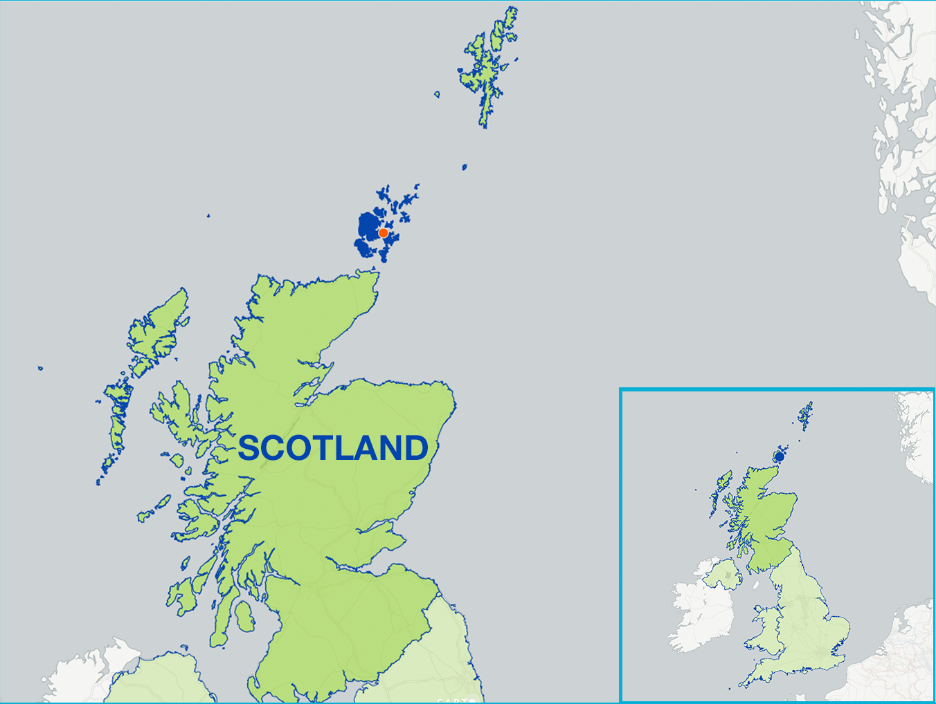 Map Scotland
